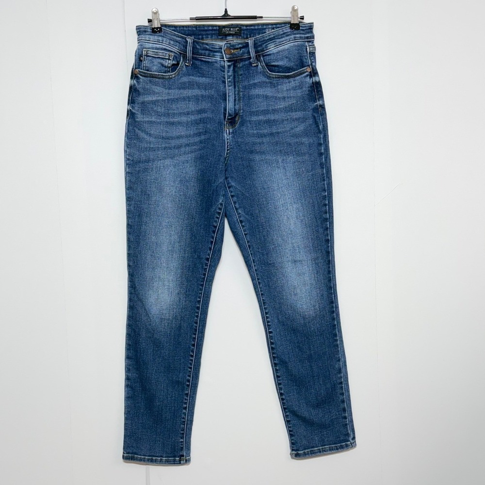 Judy Blue Jeans Junior Measures 31X29 Tag 13/31 Blue Slim‎ Fit Stretch